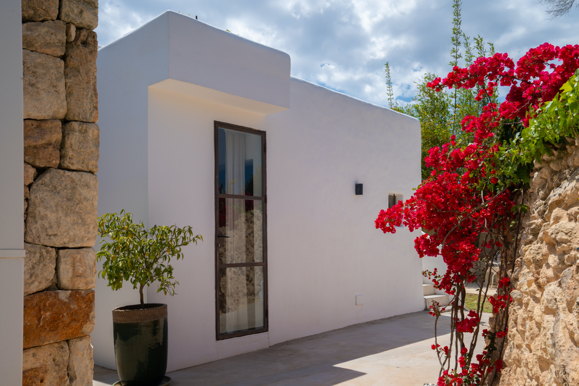 Resa estates Ibiza finca te koop st Rafael sea view sale exterior side.jpg